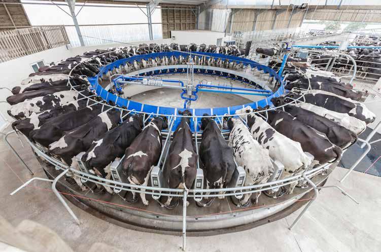 DeLaval roterande mjölkningsstall PR2250 Skräddarsys utifrån dina individuella behov på gården.