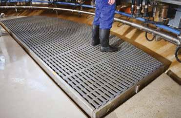 1 2 3 DeLaval höj- och sänkbart golv Bekvämt och lätt att använda. Det hydrauliska golvet är utformat för komfort och säkerhet för den som mjölkar. 1.