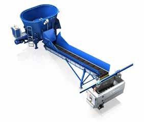 DeLaval Optimat våra standardkonfigurationer Optimat Optimat Med Optimat i sin halvautomatiska form sker lastning manuellt och blandning och distribution sker automatiskt.