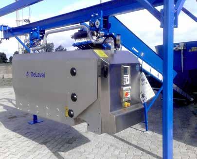 Optimat byggstenarna Distribution Bandfoderfördelare BF500 DeLaval BF500 kan styras på olika sätt. Den enklaste styrningen OF4- kan hantera 4 grupper automatiskt och är avsedd för tidsutfodring.