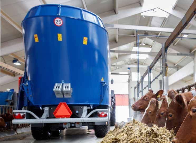 Mobila mixrar För dig som har mjölkproduktion eller köttproduktion med körbara foderbord är en DeLaval mobil mixer en perfekt lösning.