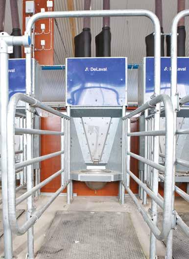 DeLaval foderstationer En viktig del av i Optimatsystemet. Utfodra varje ko efter hennes individuella behov för att få ut det mesta av din besättning Besluten börjar här.