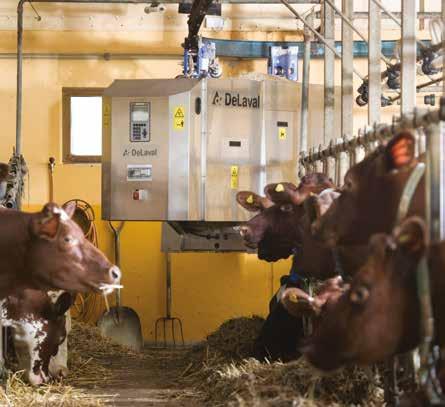 DeLaval fodervagn FM DeLaval fodervagn FM är ett bra val för besättningar på mellan 35 till 150 kor.