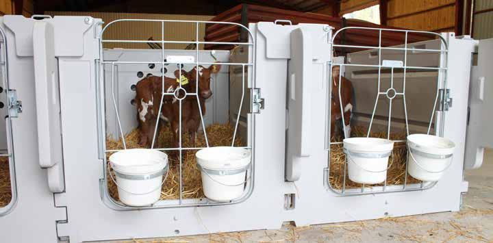 Kalvstall DeLaval kalvinredning är utformat för att hjälpa dig i din uppfödning av starka kvigor och produktiva kor. 5.