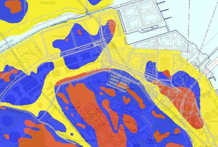 PM Sidan 4 av 7 2. Markförhållanden och bedömning av geotekniska förstärkningsåtgärder 2.1.