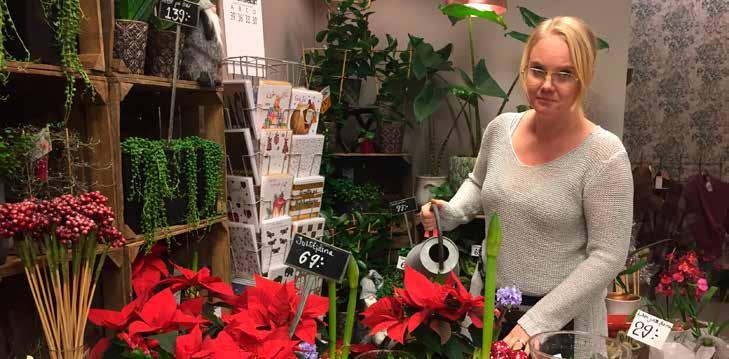 HÄNDER I CENTRUM Jeanette vill få Bandhagen att blomstra Kolla in butiken på nätet! Instagram: bandhagensblommor 