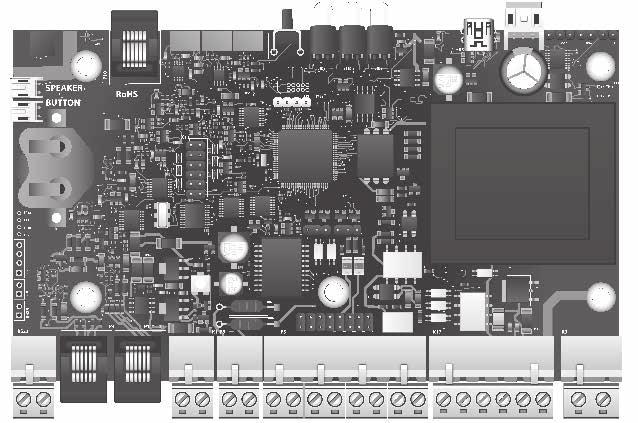 LED-INDIERING FRONTPANEL Uppstart Återställ LED 1 LED 2 LED 3 FÄRGOD LED 1 2 3 GSM SIGNAL- STYRA 3 gröna = 100 % 1 gul, 2 gröna = 85 % 2 gul, 1 grön = 70 % 3 gula = 55 % 1 röd, 2 gula* = 30 % 2 röda,