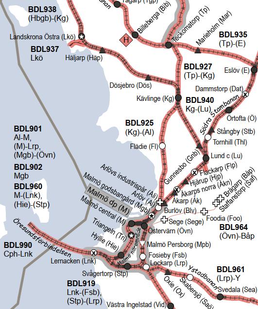 4 (21) Förutsättningar infrastruktur Kapacitetsplanen bygger på de förutsättningar som är kända i januari 2019.