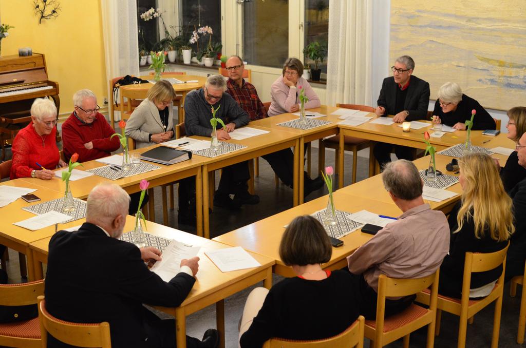 EFS i Sävjas årsmöte den 24 februari 2018. Foto: Ken Forsberg Från Sävjas horisont Livet i Sävja går sin gång, så också med missionsföreningen i Sävja kyrka.