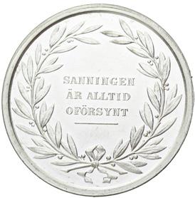 Av A. Lindberg. Silver.