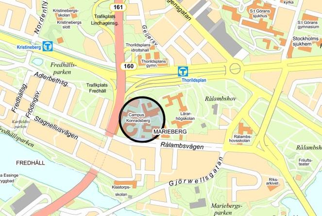 Utbildningsförvaltningen hyr idag lokaler av Akademiska hus i området Campus Konradsberg, men området kommer att förvärvas av Sisab. En årlig hyreskostnad om 41,8 mnkr/år.