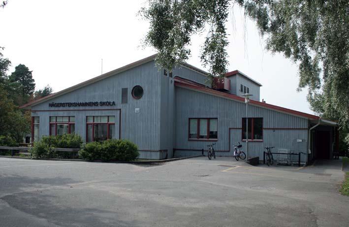 Hägerstenhamnens skola Hägersten- Liljeholmen står inför en mycket kraftig elevökning. Hägerstenshamnens skola är en del av utbyggnaden som planeras i området.