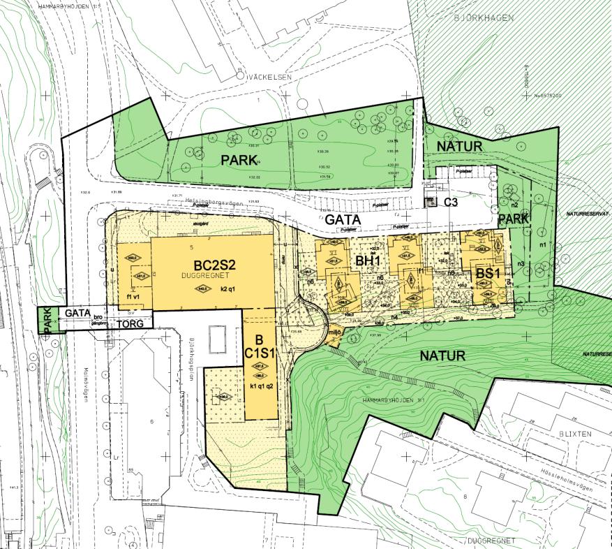 Sida 3 (6) Del av plankartan Tidigare beslut 2007-11-15 - Svenska bostäder fick markanvisning av Exploateringsnämnden. 2009-10-08 - Start-pm i Stadsbyggnadsnämnden.