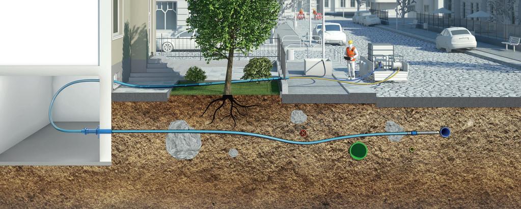 No dig teknikernas utveckling- i norden 1950-tal där det började 1960-tal första förnyelsen av vattenledningar 1970-tal fokus flyttas till avlopp