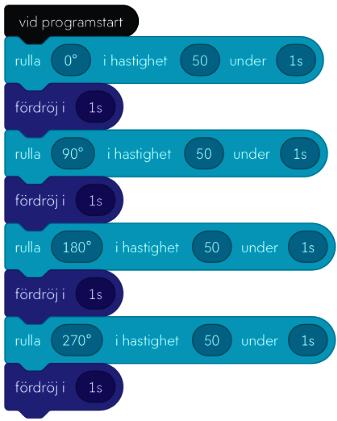 Komma igång med blockprogrammering I aktiviteter finns flera upplägg med videos som visar programmering i block. Klicka på ikonen Aktiviteter.