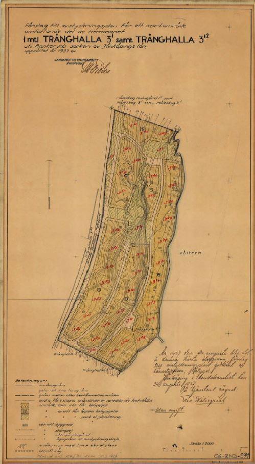 För områdets södra del gäller detaljplanen A370820 från 1937 som