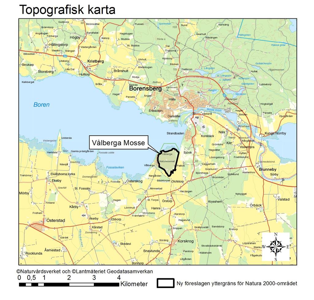 Natura 2000-område Natura 2000-kod Diarienummer Sida 12 av 16 Översiktskartan