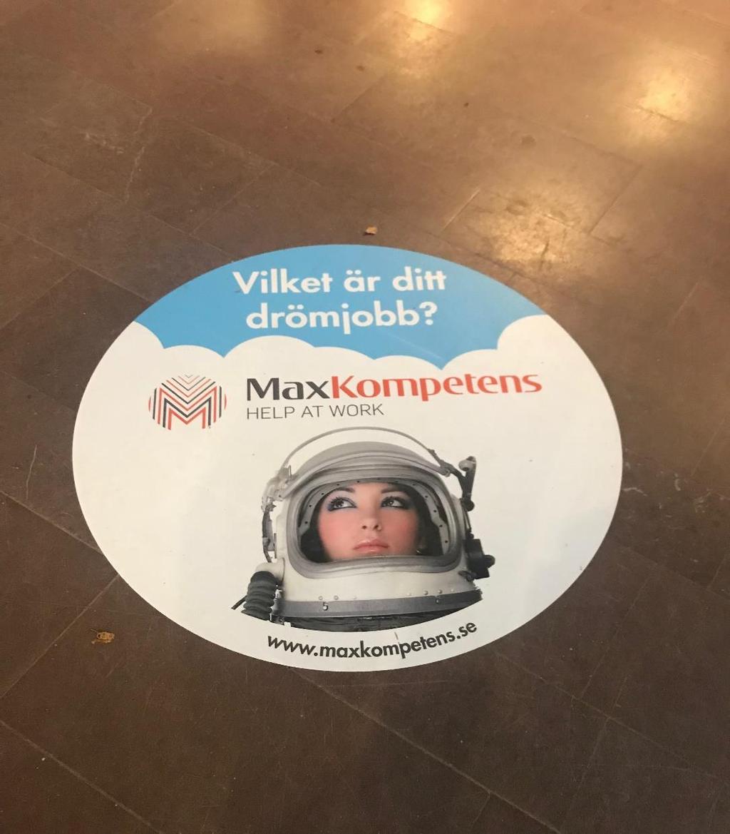 Golvdekaler - Stickers cirka 1 m2 Stockholm Skavsta 15.000 sek 10.000 sek Växjö 15.000 sek 9.000 sek 6.000 sek Linköping, Halmstad 12.000 sek 8.000 sek 5.