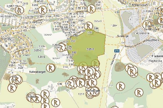 Eskilstuna kommun 3 (5) FÖRUTSÄTTNINGAR OCH FÖRÄNDRINGAR Natur och kultur Historik Kulturmiljövärden Fornlämningar Ett detaljplanearbete där området för avstyckningsplanerna ingår, beställdes av