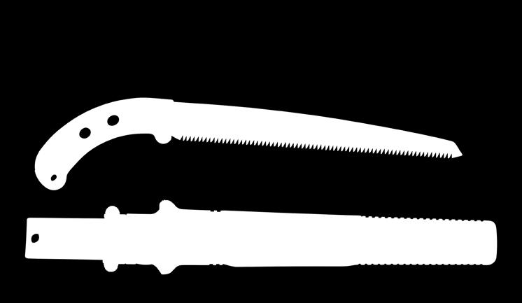 SILKY GUNFIGHTER CURVE En hölstersåg med progressiv tandning, 6 8.5 tänder/30 mm.