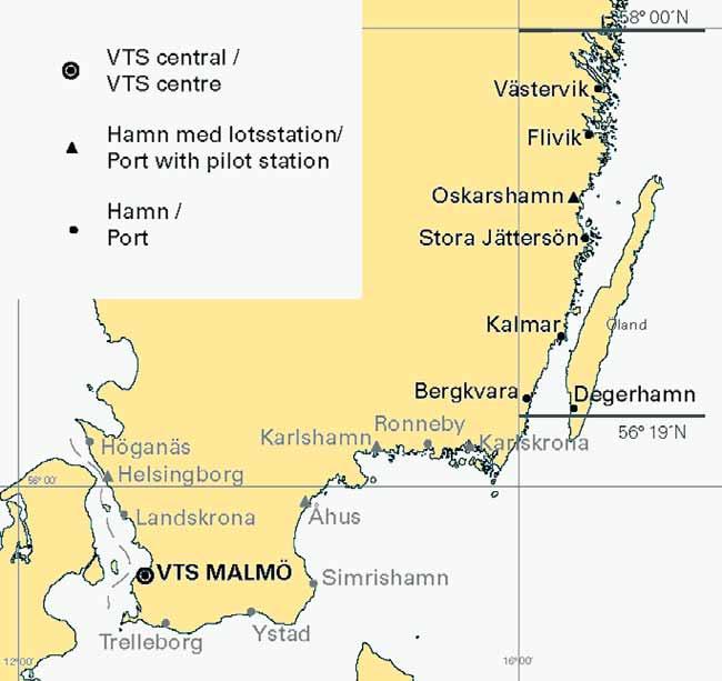 15 Nr 115 Lotsbeställning till VTS Malmö / Pilot ordering to VTS Malmö Sjöfartsverket Malmö.