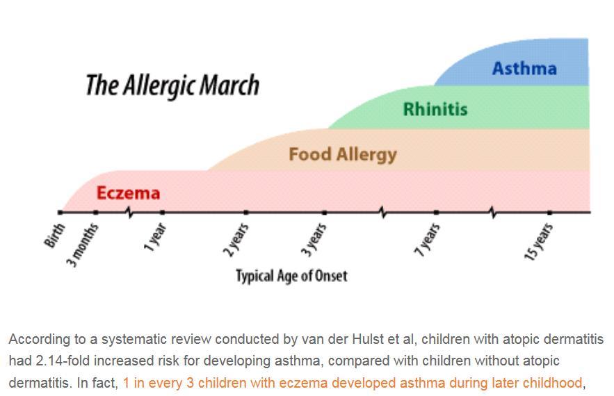 ABC, Allergy Begins in Childhood. Den allergiska marschen. Filaggrin, - och annan genetik viktig, - men inte allt. Atopic Dermatitis and Respiratory Allergy: What is the Link.