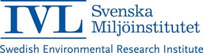 Organisation IVL Swedish Environmental Research Institute Ltd. Adress P.O. Box 21060 SE-100 31 Stockholm Telefonnr +46 (0)8-598 563 00 Rapportsammanfattning Projekttitel Resultat från Svenska