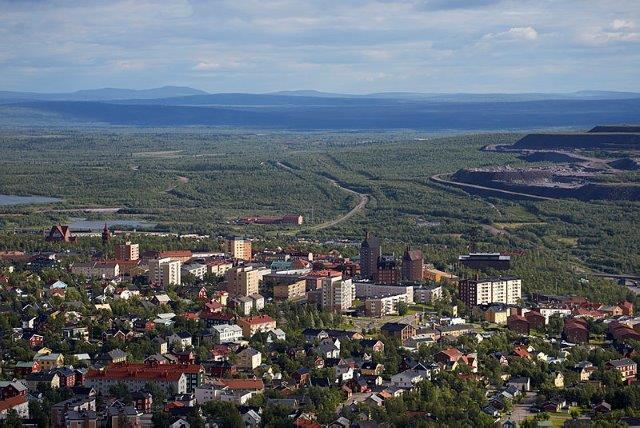 7.2.3 Program tävlingsinternat III Foto: Övre bild: Kiruna kommun. Nedre bild: Torbjörn Bergkvist, Trafikverkets bildarkiv.