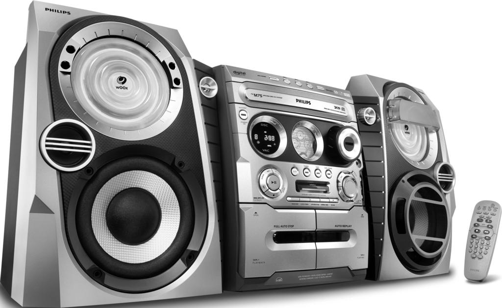 Mini HiFi System FWM75 User manual Manuel d'utilisation Manual del usuario Benutzerhandücher Gebruikershandleidingen