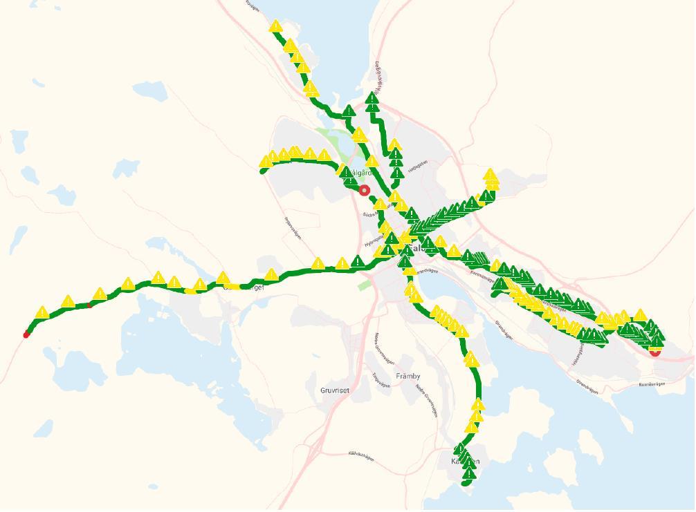 Övrigt Hjälmanvändning NTF gör årligen mätningar av cykelhjälmsanvändningen i landets alla kommuner.