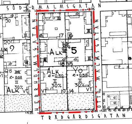 Bild. Gällande detaljplan Sp -. Sp, kvarter. Gällande detaljplan, Sp, mellan Herrholmsgatan och Otto Malmsgatan, är från år.