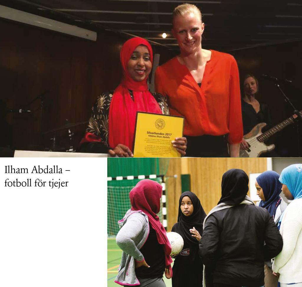 tomas peterson Initiativet baseras på en stark drivkraft att ge nyanlända tjejer en bättre start in i det svenska samhället utan något intresse av egen vinning.