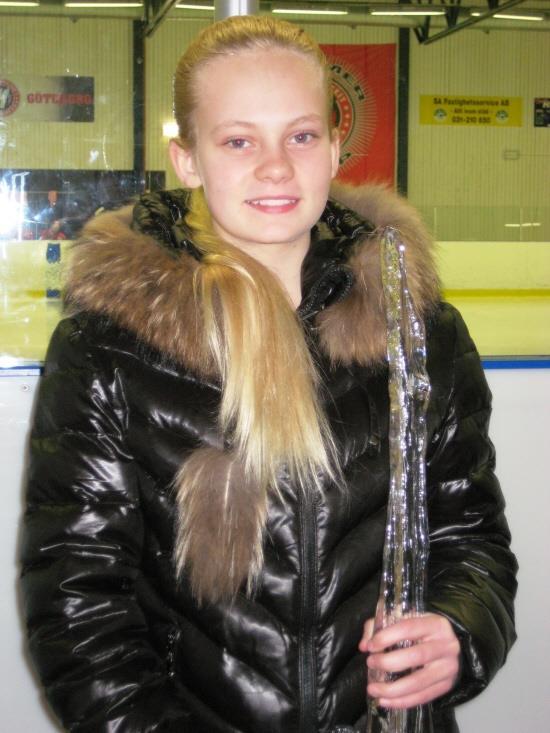 2013/2014 Jennifer Carlsson Hisingen Hockeys Vandringspris till lovande ishockeyspelare instiftades 2005 av Åke Holmstedt.