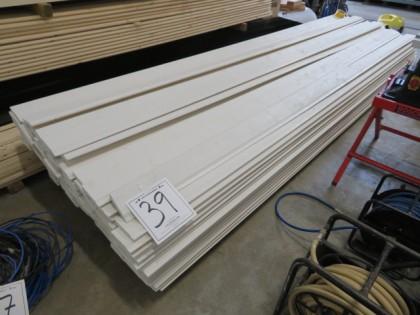 paket vitmålad panel ca 400