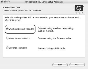 Ad hoc eller computer-til-computer 1. Brug et Ethernet-kabel til at slutte printeren til computeren. 2.