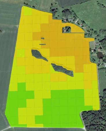 Skörd i huvudleden i Västergötland- Relativt stora