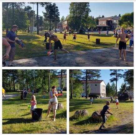 För tredje året i rad arrangerade klubben ett vattenkrig för alla medlemmar, stora som små. Även syskon, föräldrar och andra var såklart välkomna att delta.