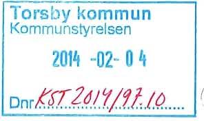 Torsby!'ommun Kommunstyrelsen 2014-02 ~ O 4 Dnr!:f.[?åjrl1.1.l~.