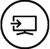 Grundläggande Använd som fjärrkontroll: Använd enheten som en fjärrkontroll för TV:n. Visa TV på enheten: Titta på TV på enhetens skärm.