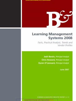 Bersin & Associates Research Membership Access to the largest collection of WhatWorks research in learning and talent management Networking with hundreds of global, best practice organizations