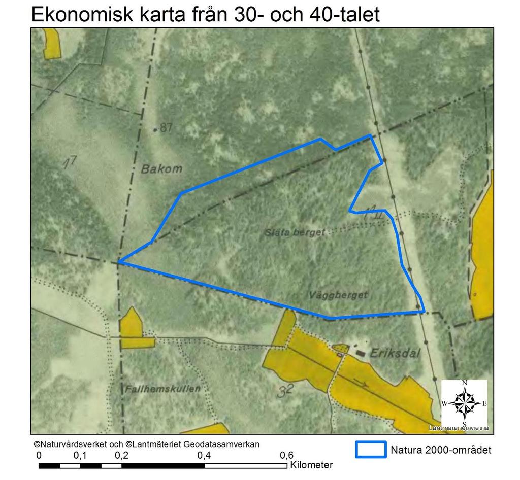 Natura 2000-område Natura 2000-kod Diarienummer Sida 15 av 16 Den ekonomiska