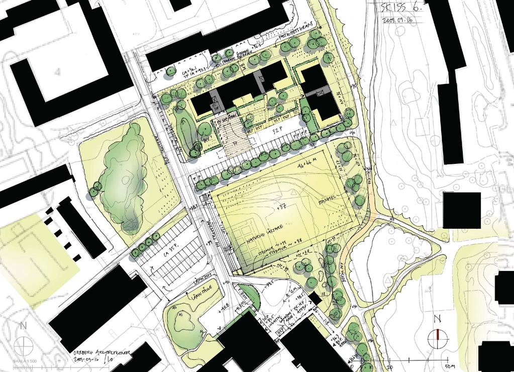 SID 4 (6) stadsbebyggelse och tunnelbanestad. Bandhagen pekas i översiktsplanen även ut som en kulturhistoriskt värdefull miljö.