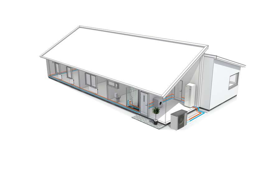 Så här fungerar NIBE VVM 320 Installationsprincip UTOMHUSMODULER Kompatibla Luft/vattenvärmepumpar NIBE SPLIT HBS 05 HBS 05-6 Art nr 064 205 Art nr 067 578 RSK nr 625 13 80 RSK nr 625 13 79 AMS 10-8