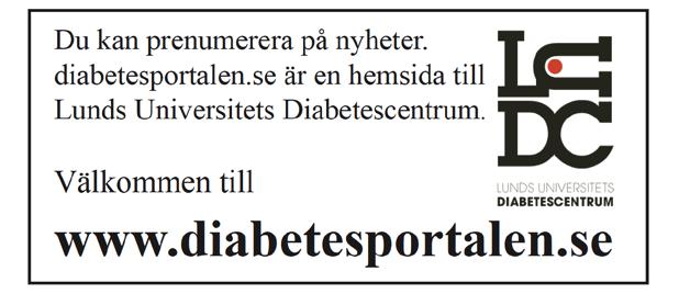 STIPENDIER Stipendier, totalt 200.000 kr, kan sökas av enskilda personer, som på olika sätt bidrar till att föra forskningen vidare och öka kunnandet om diabetes. Dock utgår ej bidrag till löner.