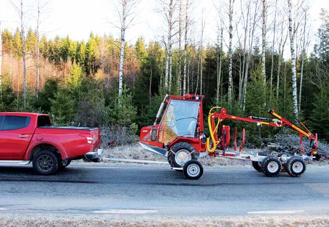 Dolly Dollyvagn - ett perfekt sätt att flytta din Bison Maskiner med rulldrift har många fördelar, en av dem är att man kan transportera dem med dollyvagn.