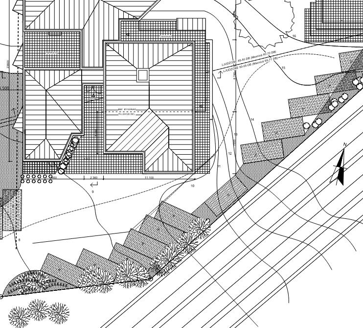 Byggnaden har tidigare använts till kontorsverksamhet men byggs nu om för att användas till bostadslägenheter. I samband med ombyggnationen byggs det även en tillbyggnad.