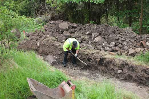 Avlopp vid Väsby Gård Arkeologisk undersökning i form av schaktningsövervakning inom fornlämning Kumla 172