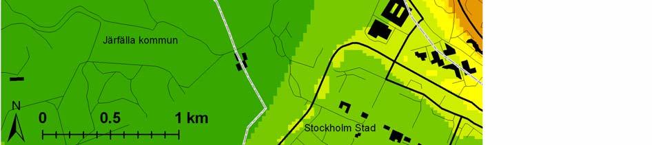 Orsaken är de minskade kväveutsläppen från vägtrafiken som förväntas till år 2030 på grund av hårdare avgaskrav. Vidare minskar bakgrundsnedfallet då kväveutsläppen i andra länder förväntas minska.