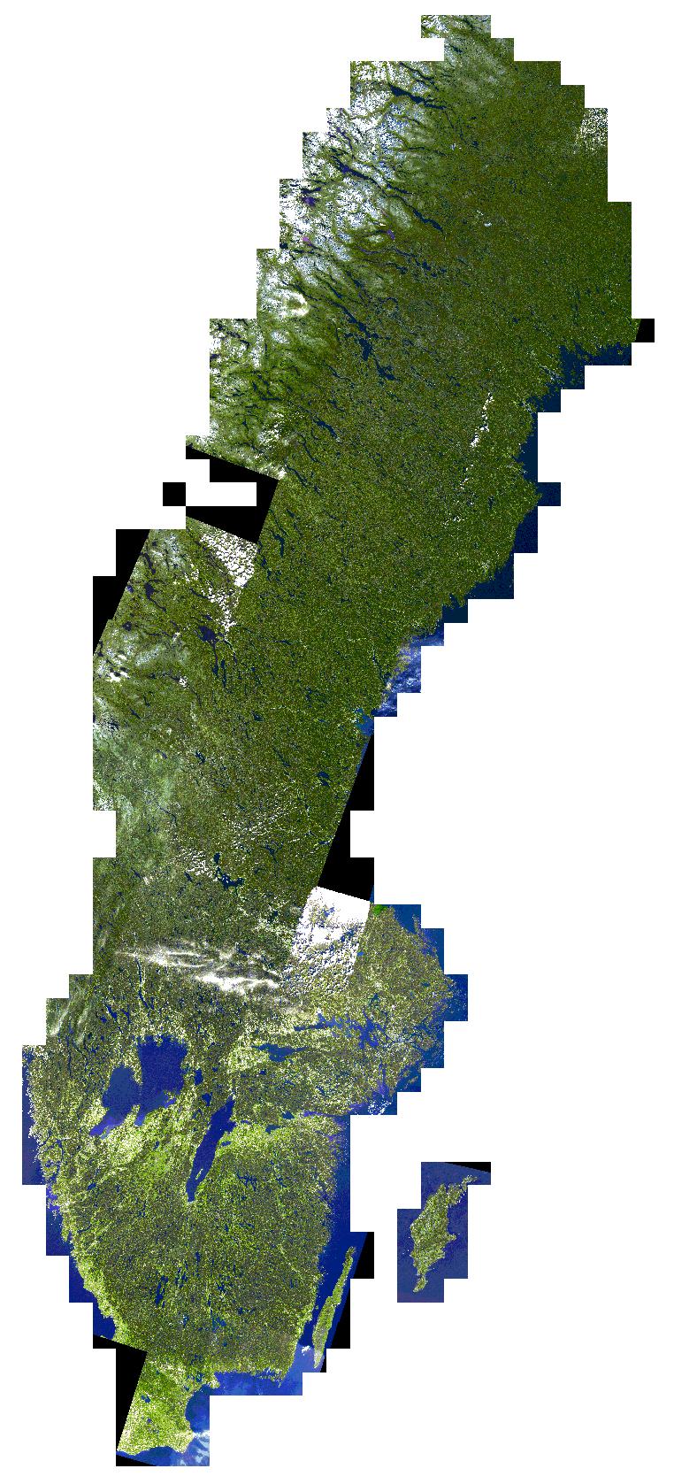 Skogsvårdsstyrelsen 2005-08-27 12(12) Landsatdata