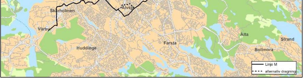 1 Promenadstaden Översiktsplan för Stockholm I Stockholms stads översiktsplan konstateras att kollektivtrafiken är stommen i stadens framtida transportsystem samt att bebyggelsestrukturen är